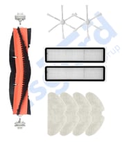 Dreame D10S, D10S PRO, D9 MAX GEN2 Uyumlu 1 Ana Fırça 2 Yan Fırça 2 Filtre 4 Mop PKT-iasgf0000200
