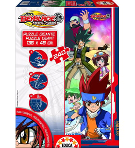 Educa 240 Parça Beyblade Dev Puzzle (Maxi Puzzle)