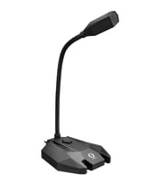 Snopy SN-110M Siyah Led Işıklı Usb Gaming Oyuncu Masaüstü Mikrofon