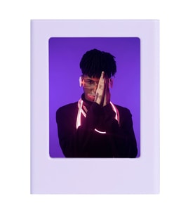 Instax Mini Film Uyumlu Lila Mıknatıslı Fotoğraf Çerçevesi