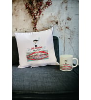 Diş Hekimi Kupa Bardak ve Yastık Set 001 (Beyaz)