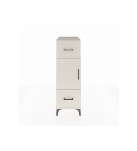 Kronos Dolap 2 Raflı 2 Çekmeceli Tek Kapaklı 44x59x134 Aytaşı-Aytaşı