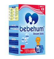 Bebehum 5 Numara Devam Sütü 2 Yaş+ 800 gr