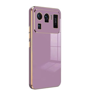 Xiaomi Mi 11 Ultra Kılıf Volet Silikon - Mor