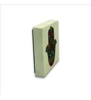 Fatıma’nın Eli Baskılı Doğaltaş  Magnet(KD-003)Buzdolabı Süsü