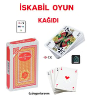 İskambil Sinek Batak Pişti Oyun Kagıdı