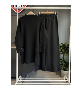 1. SINIF TRİKO DOKUMA KUMAŞ İKİLİ TAKIM - TRİKO ALT ÜST SWEAT PANTOLON TAKIM (Yeşil)