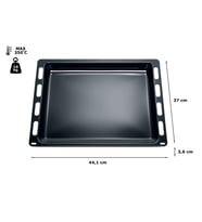 Ankestra fırın tepsisi  Boyutları: 441 x 370 x 35.7 mm (Karışık)