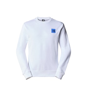 The North Face M SS24 Coordinates Crew Erkek Günlük Sweatshirt NF0A87EBFN41 Beyaz