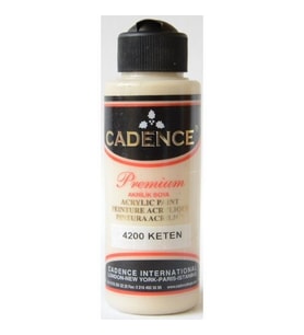 Cadence Premium Akrilik Boya 120 ml. 4200 Keten 