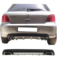 Peugeot 307 Gri Difüzör Çiftli Kare Egzoz Görünümlü D Tip Difizör