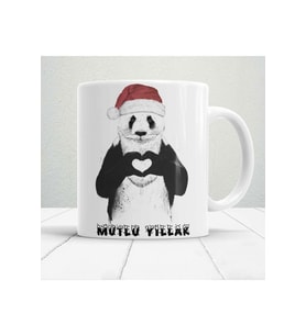 Kişiye Özel Yeni Yıl Panda Baskılı Kupa