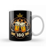 Darts Beer Dart Player 180 Bullseye Target Dartboard Arrow Kupa Bardak Porselen