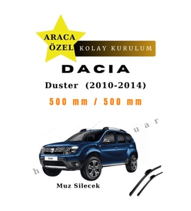 Dacia Duster  (2010-2014) Araca Özel Silecek Ön İki
