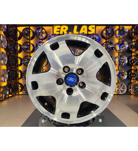 4 Adet FORD ORIJINAL 6*15 5*108 ET52.5 63.4 BLACK MACK JANT REVİZE EDİLMİŞ (Takım)