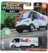 Matchbox - Working Rigs - GM Brightdrop Zevo 600 (1/64) Fedex - HLM92