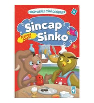 Hikayelerle Dini Değerler 8 - Sincap Sinko Ziyaret Adabı