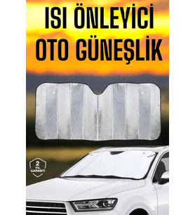 Oto Güneşlik Isı Önleyici Tüm Araçlara Uyumlu UV Işınlarına Karşı