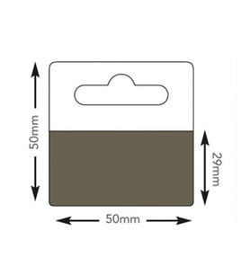 Yapışkanlı Plastik Askı Aparatı 5×5 cm Rulo (1000 adet – TA400gr) HT345