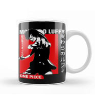 One Piece Luffy 07 Kupa Bardak Porselen