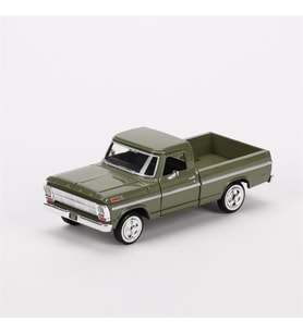 Motormax 1969 Ford F100 Pickup Diecast Model Araba Yeşil