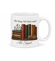 Kitap Biriktiren İlk Baskı Arayan İmzalı Kitap Kitaplık Düzeni Kupa Bardak Hediye