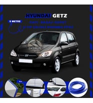 Hyundai Getz Oto Araç Kapı Koruma Fitili 5metre Parlak Mavi Renk