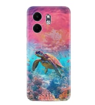 Infinix Smart 9 Kılıf Boutique Baskılı Resimli Kaplumbağa Pcode -065