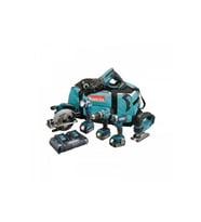 Makita Dlx6068pt DHP453Z DTD152Z DSS611Z DJV180Z DHR202Z DML802Z Akülü Set (Sarı)