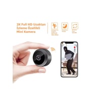 Blue Inter Mini Kamera 1080P HD WiFi (Gizli, Miknatisli)