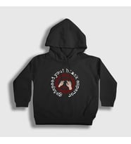 Presmono Unisex Çocuk Siyah Lift Godspeed You Black Emperor Kapüşonlu Sweatshirt 465558tt