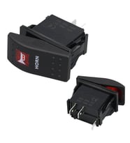 Ayt Korna Sembollu Işıksız Araç On Off Aç Kapa Anahtar Düğme Oto İçin 12-24 Volt Switch 2 Pinli
