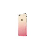 Baseus iPhone 6 Plus / 6S Plus ile Uyumlu Illusion Silikon Kılıf Pembe