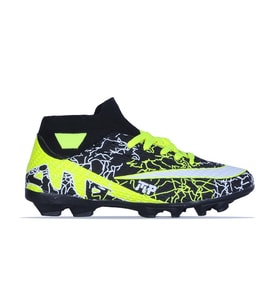 Mp 251-2701Gr Krampon Çoraplı Erkek Çocuk Futbol Ayakkabı (Siyah)