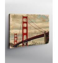 Kanvas Tablo Golden Gate Köprüsü