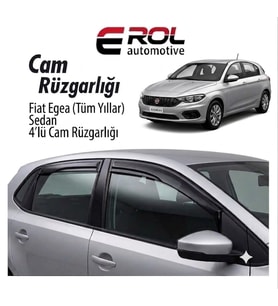 FİAT EGEA (TÜM YILLAR) 4'LÜ SEDAN MUGEN CAM RÜZGARLIĞI