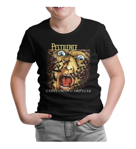 Pestilence - Consuming Impulse Siyah Çocuk Tshirt