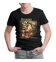Pestilence - Consuming Impulse Siyah Çocuk Tshirt