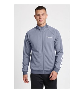 Hummel Falconzo Fermuarlı Gri Erkek Sweatshirt 921133-2828