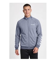 Hummel Falconzo Fermuarlı Gri Erkek Sweatshirt 921133-2828