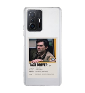 Xiaomi Mi 11T - 11T Pro Uyumlu Taxi Driver Poster Tasarımlı Şeffaf Telefon Kılıfı