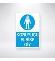 Koruyucu Elbise Giy