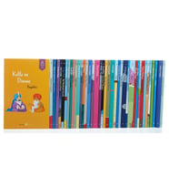 İlk Ve Orta Öğretim 100 Temel Eser - 40 Kitap Takım (Krem)