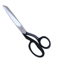 FDM Linate 242-8 Siyah Saplı Yatık Regula Makası D-146 No:8 (20 cm)