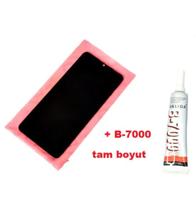 Tkgz - P30 Lite Uyumlu Lcd Ekran Dokunmatik Servis + B-7000