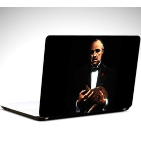 Godfather Scene Laptop Sticker 10 İnch (25X19CM)