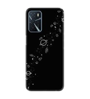 Oppo A16 Kılıf Silikon Desen Özel Seri Planet 1620