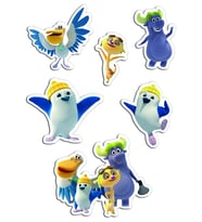 TRT Çocuk Kaptan Pengu  Baby Puzzle (Karışık)