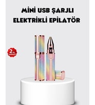 USB Şarjlı Kaş ve Yüz Tüy Alma Cihazı – Taşınabilir ve Acısız Kullanım