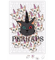 Unicorn Cat Kedi Puzzle 240 Parça Yapboz
